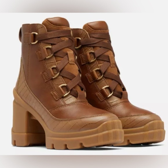 SOREL
CARIBOU HEEL LACE VELVET TAN Sz 9.5 - Picture 7 of 10